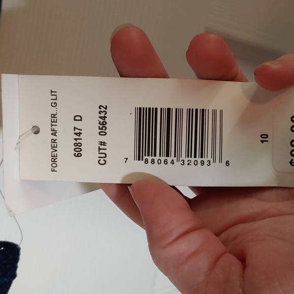 Social Circles Blue Glitter Sparkle Jacket and attached Undershirt Size 10 New - Picture 5 of 7